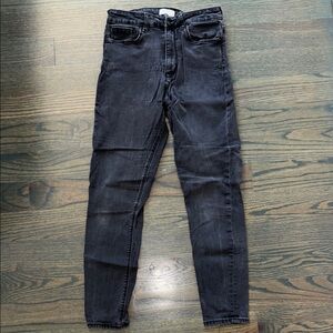 Zara dark  high rise Skinny Jeans